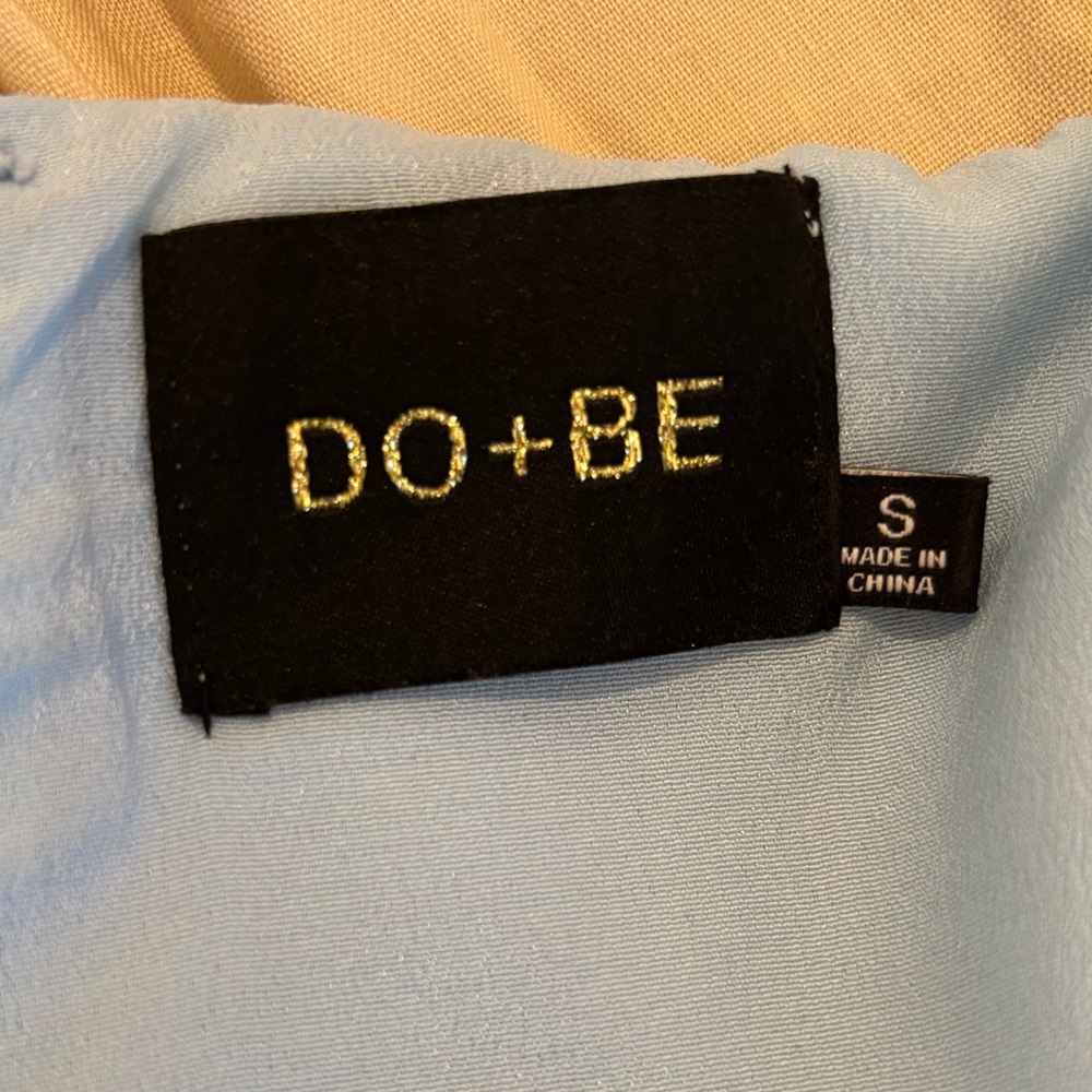DO+BE Light Blue Sleeveless Mini Dress - Picture 4 of 4
